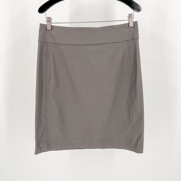 Nic Zoe Gray Pencil Skirt - Picture 1 of 3